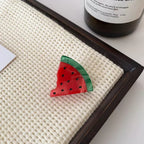 Watermelon Acrylic Hair Clip L4985 - view 2
