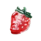 Strawberry Acrylic Mini Hair Clip L4986 - view 2