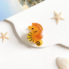 Baby Seahorse Acrylic Hair Clip L4988