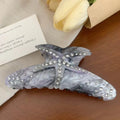 Starfish Crystal Acrylic Hair Clip L4994 - view 3