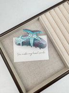 Starfish Crystal Acrylic Hair Clip L4999 - view 3