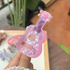 Guitar Acrylic Hair Clip L5013