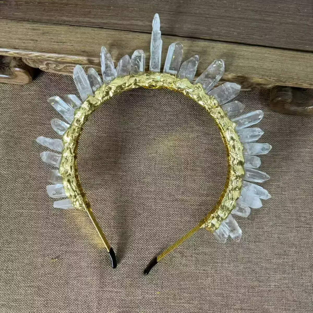 Crystal Crown Headband L5036