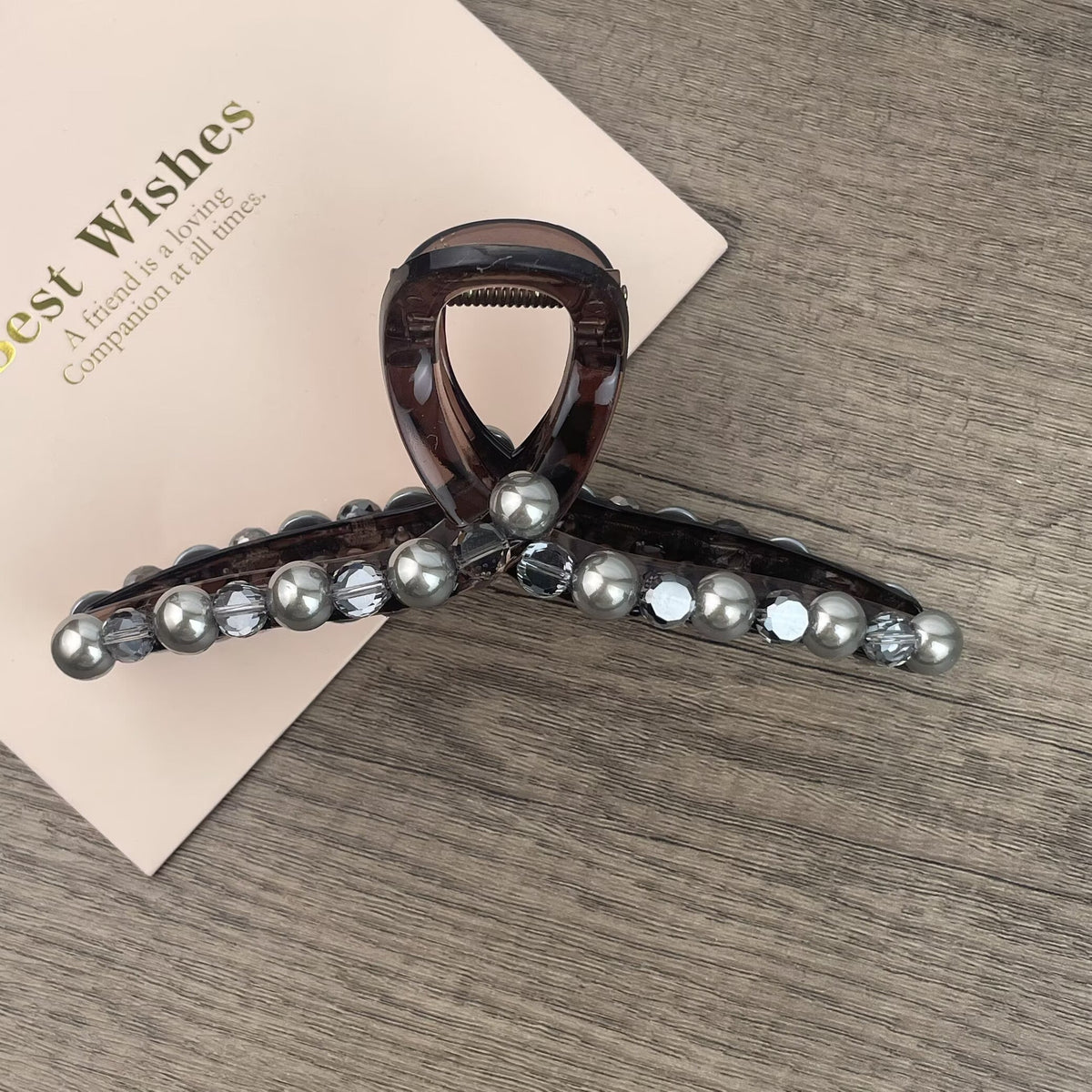 Simple Acrylic Hair Clip L5041