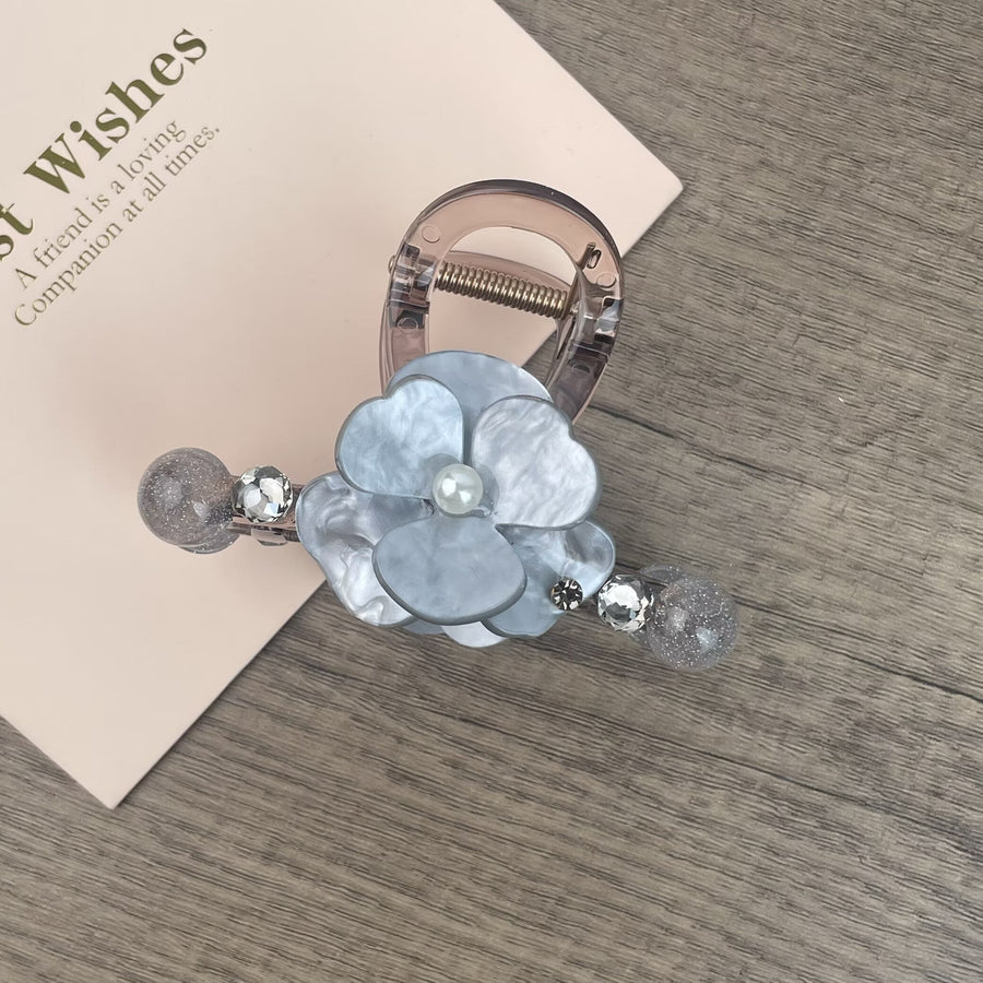 Flower Acrylic Hair Clip L5063