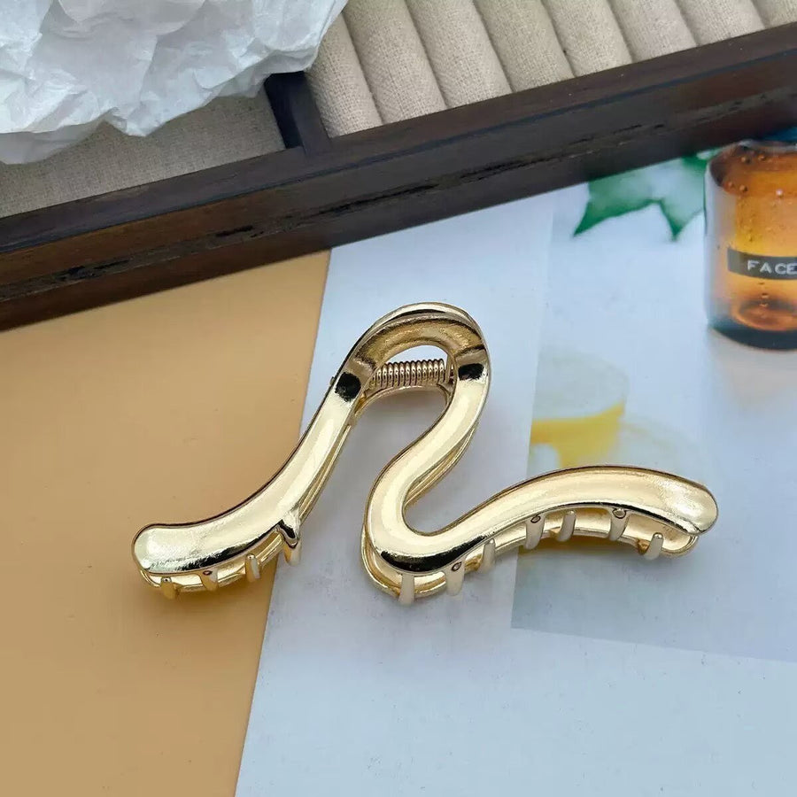 Snake Shaped Alloy Hair Clip L5084