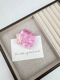 Shell Acrylic Hair Clip L5131 - view 2