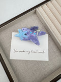 Star Acrylic Hair Clip L5135