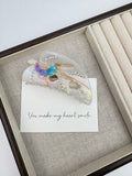 Leaf Acrylic Hair Clip L5146