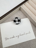 Soccer Hair Clip L5161