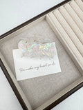 Fishbone Acrylic Hair Clip L5179