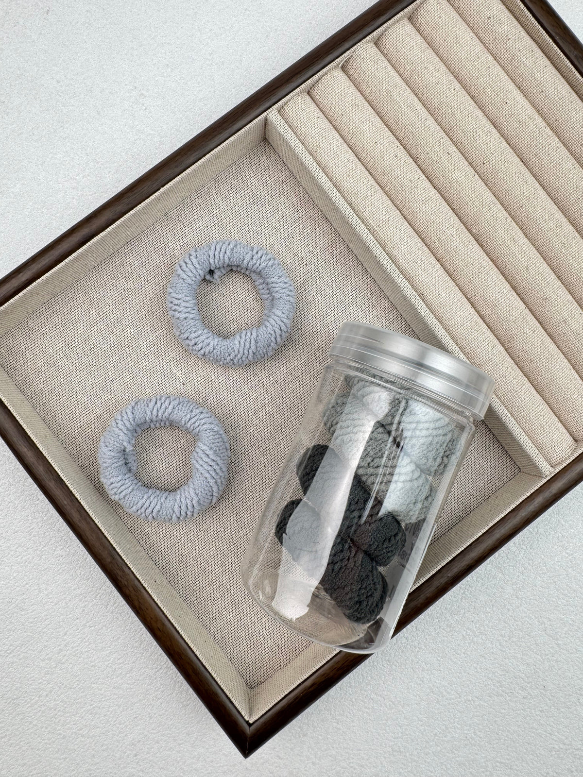 Velvet Hair Ties L5184-Set - view 4