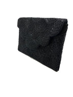 Scalloped Beaded Clutch LAC-SS-412