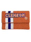 Clemson Beaded Crossbody LCU-001