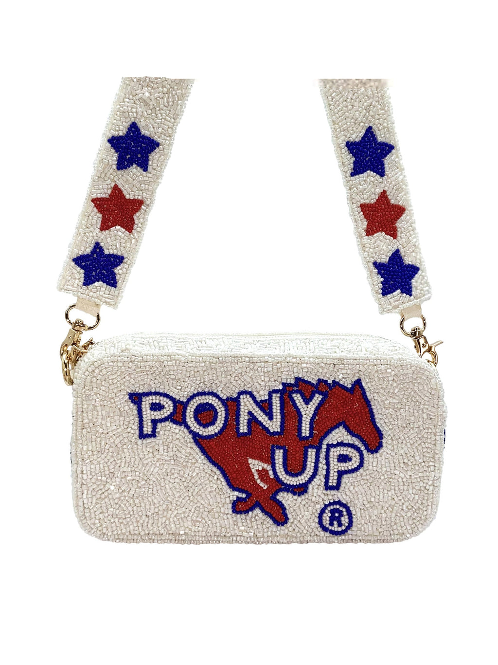 White Smu Pony Up Crossboy LSM-017