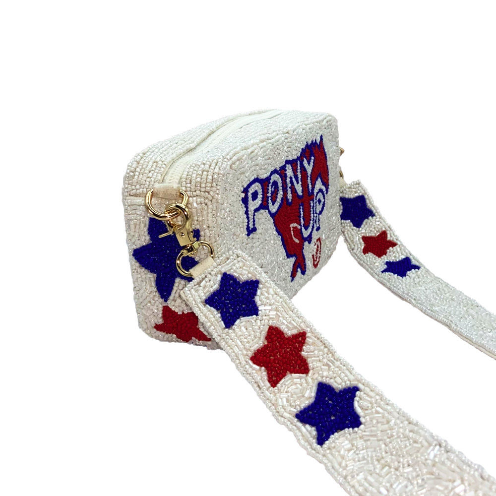 White Smu Pony Up Crossboy LSM-017