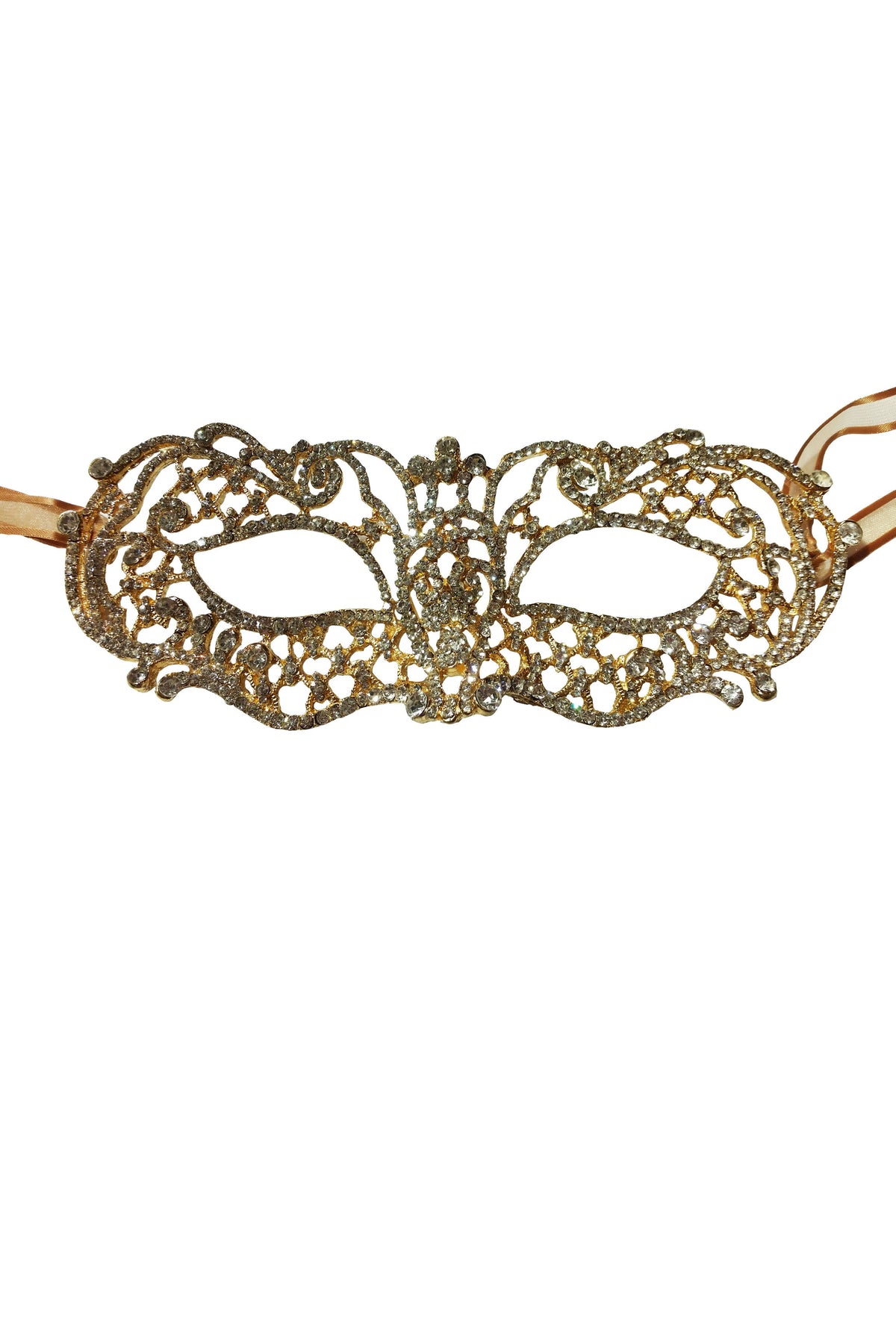 Women Crystal Hollow Out Dance Party Prom Mask M0109