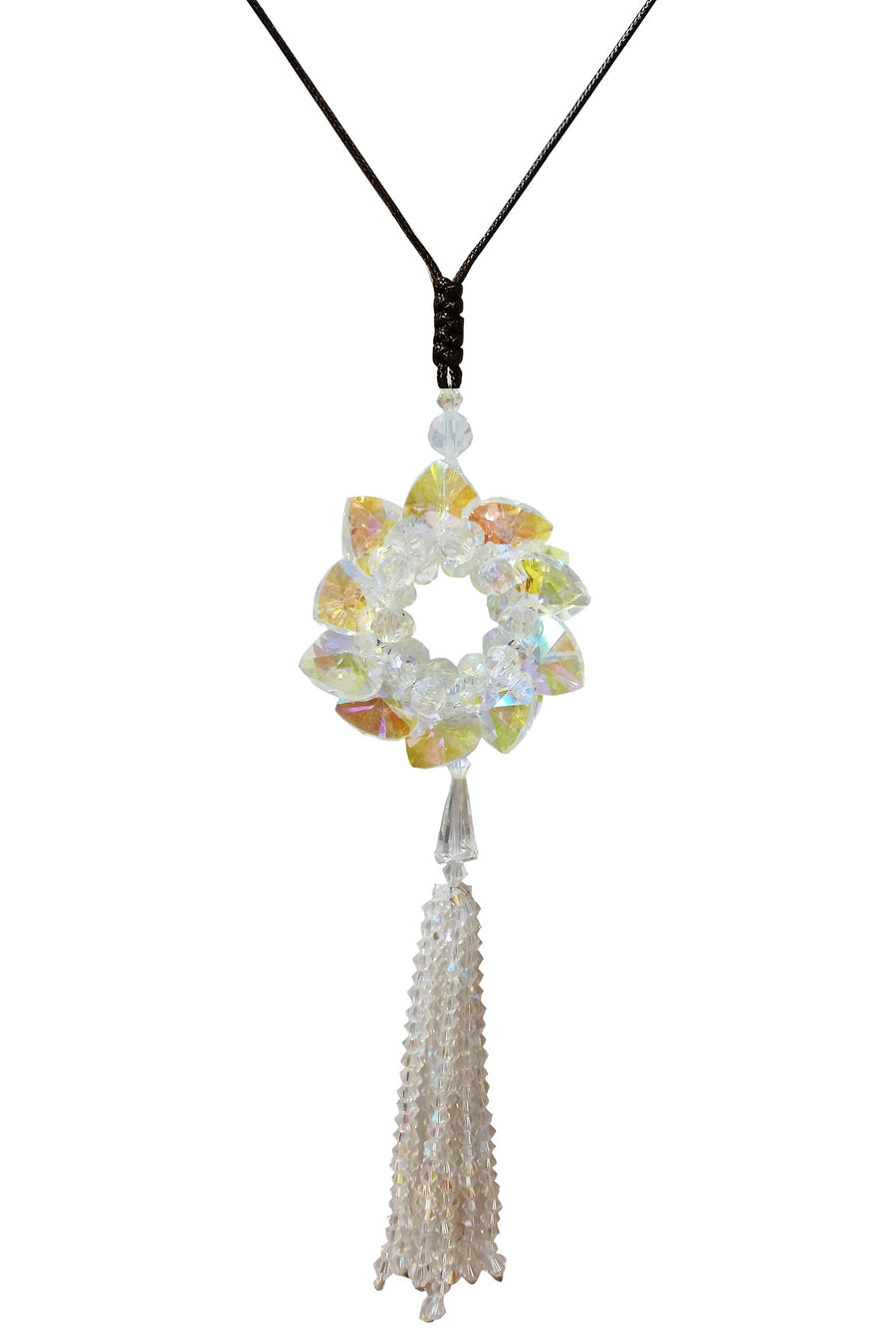 Crystal Tassel Ornament Suncatcher M0338