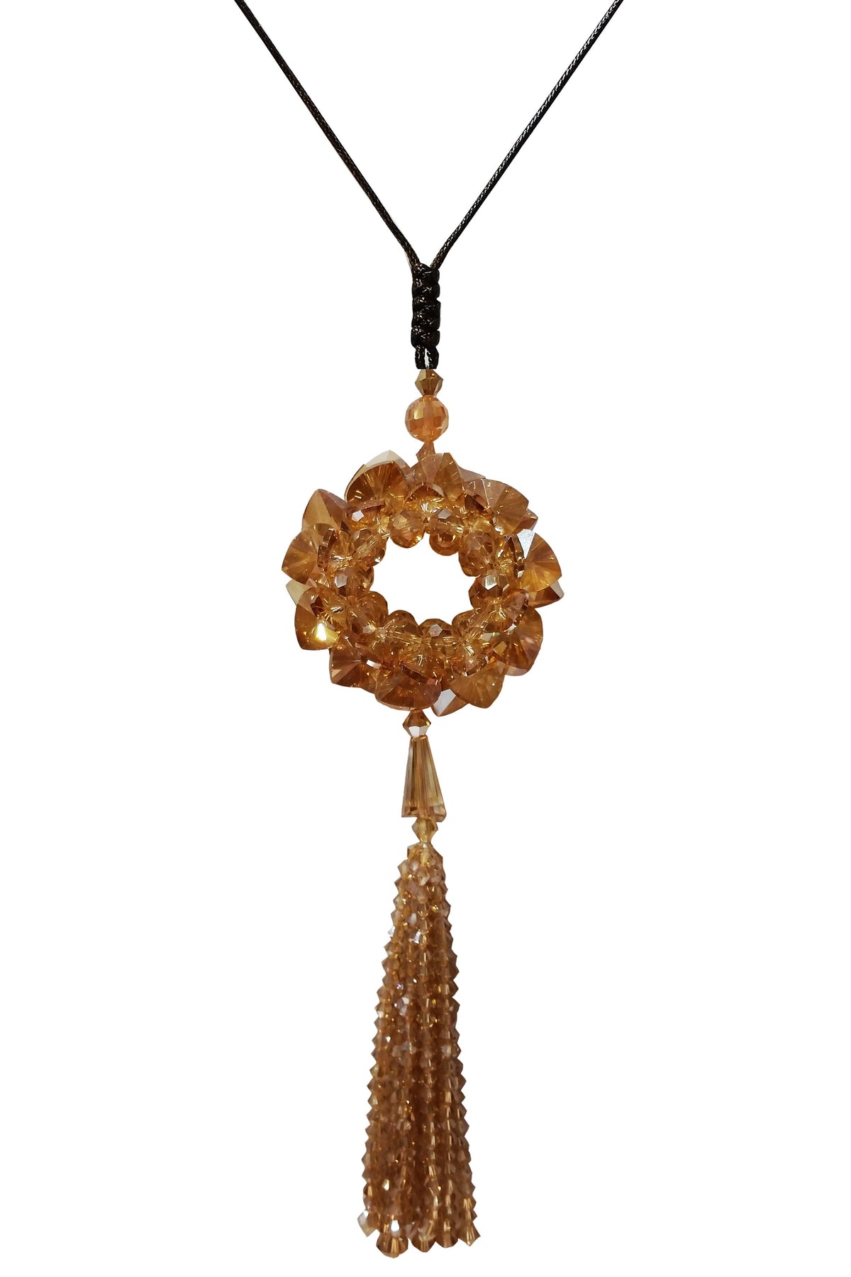 Crystal Tassel Ornament Suncatcher M0338