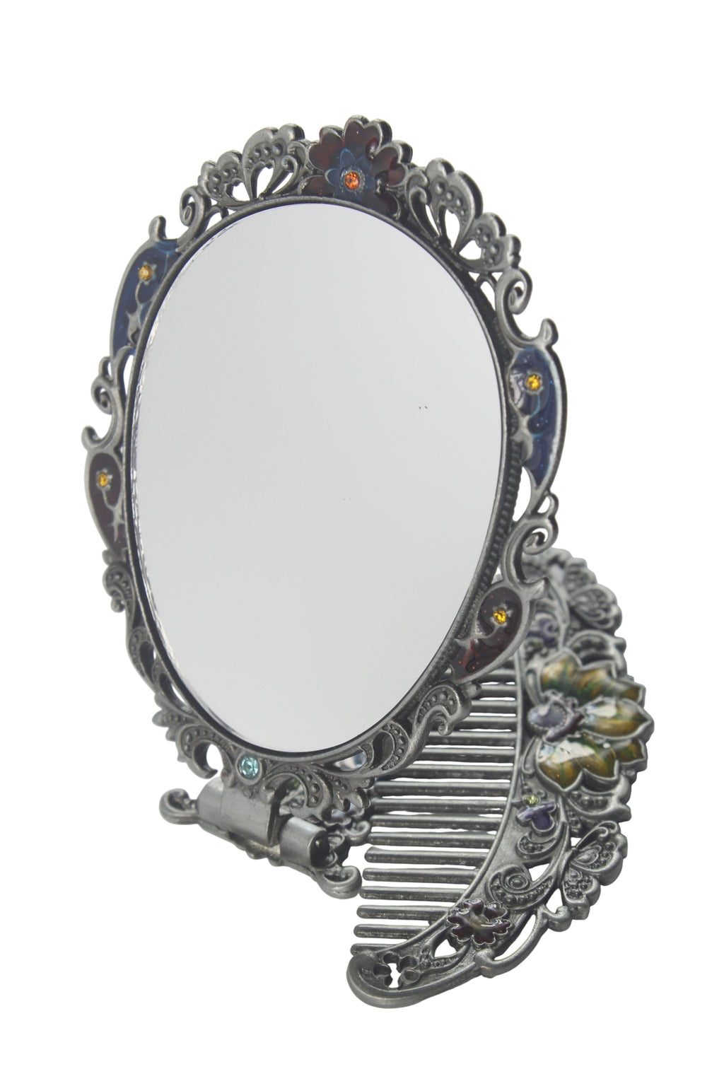 Medium Size Butterfly Metal Mirror Set M0392 - view 4
