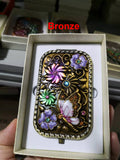 Floral Butterfly Portable Fold Mirror M0418 - view 6