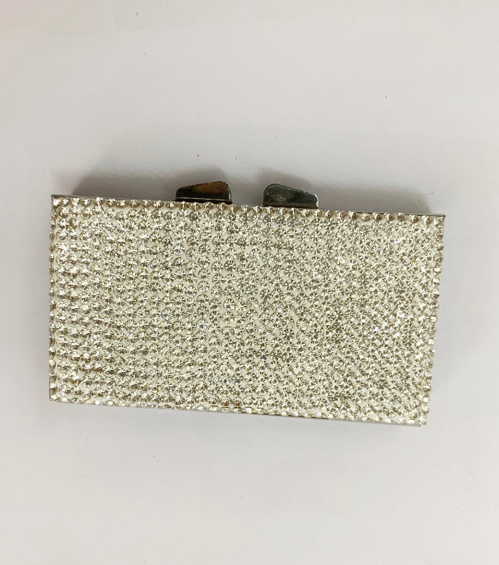 Retangle Ceramic Rhinestone Folding Mirror M0432