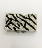Retangle Ceramic Rhinestone Folding Mirror M0432