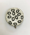 Circle Ceramic Rhinestone Folding Mirror M0433