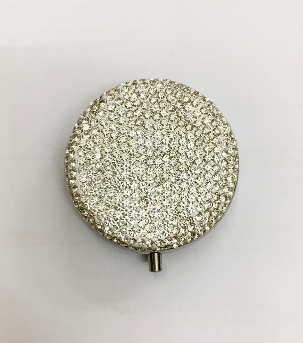 Circle Ceramic Rhinestone Folding Mirror M0433
