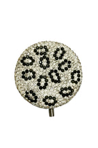 Circle Ceramic Rhinestone Folding Mirror M0433
