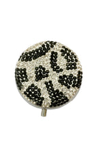 Circle Ceramic Rhinestone Folding Mirror M0433