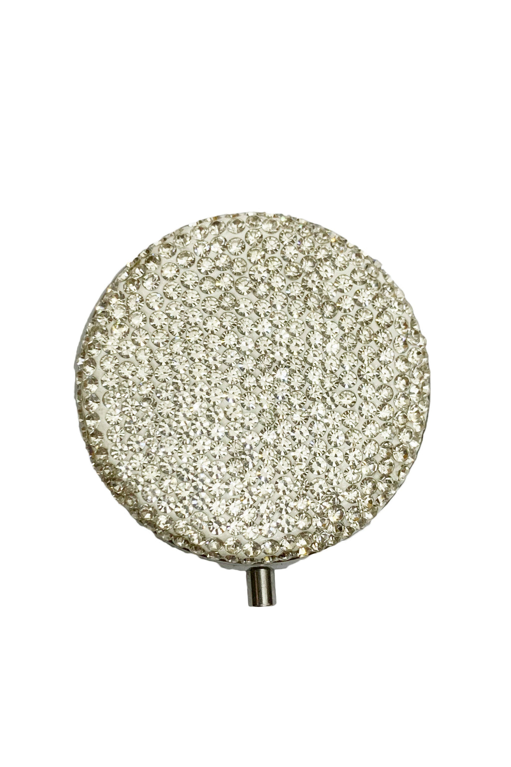 Circle Ceramic Rhinestone Folding Mirror M0433