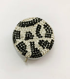 Circle Ceramic Rhinestone Folding Mirror M0433