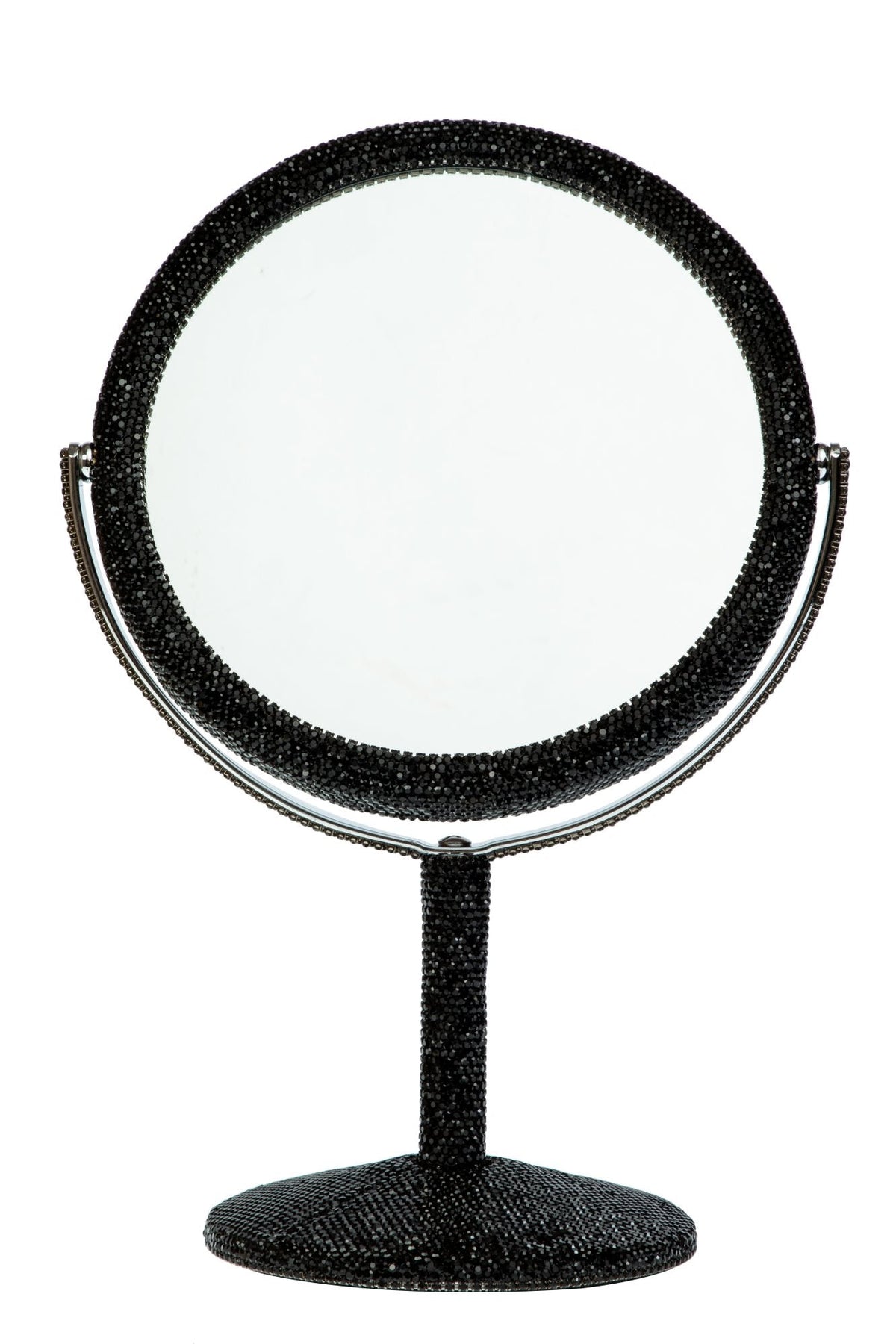 Handmade Rhinestone Desktop Portable Mirror M0445