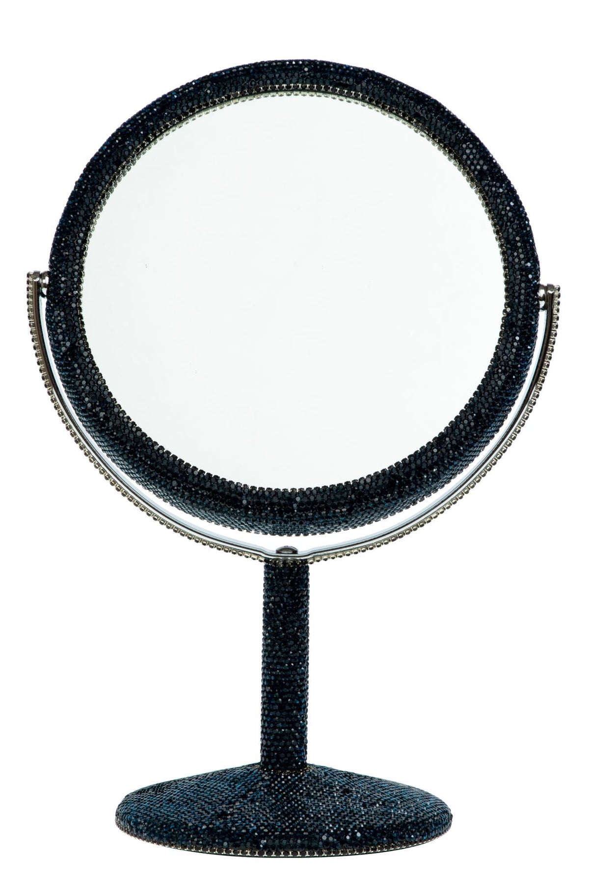 Handmade Rhinestone Desktop Portable Mirror M0445