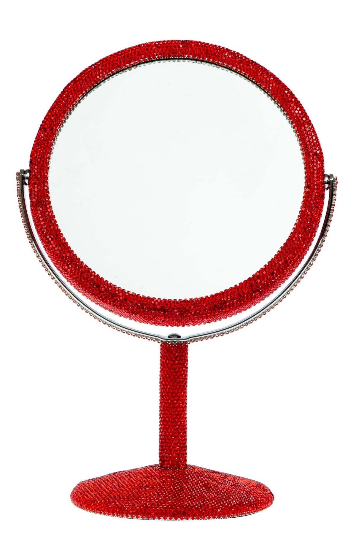 Handmade Rhinestone Desktop Portable Mirror M0445