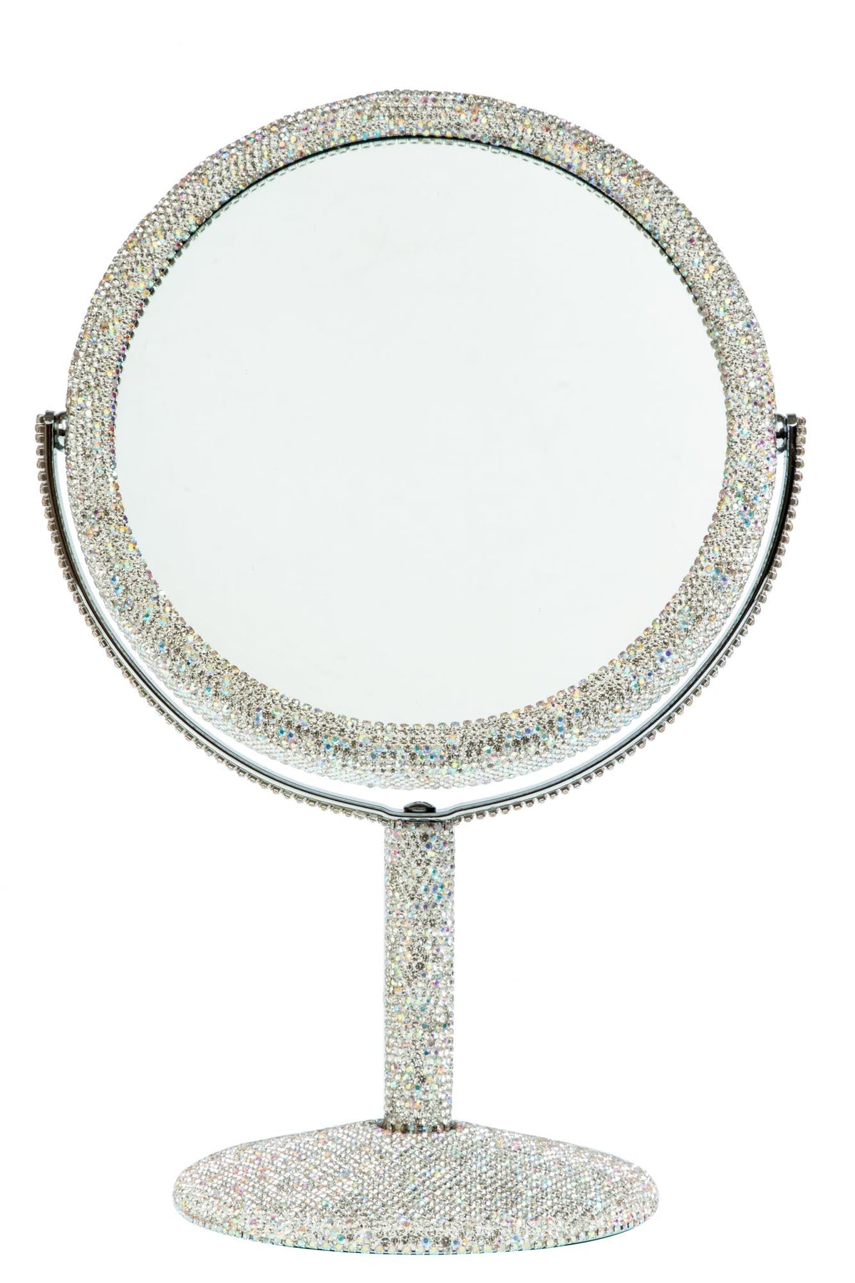 Handmade Rhinestone Desktop Portable Mirror M0445