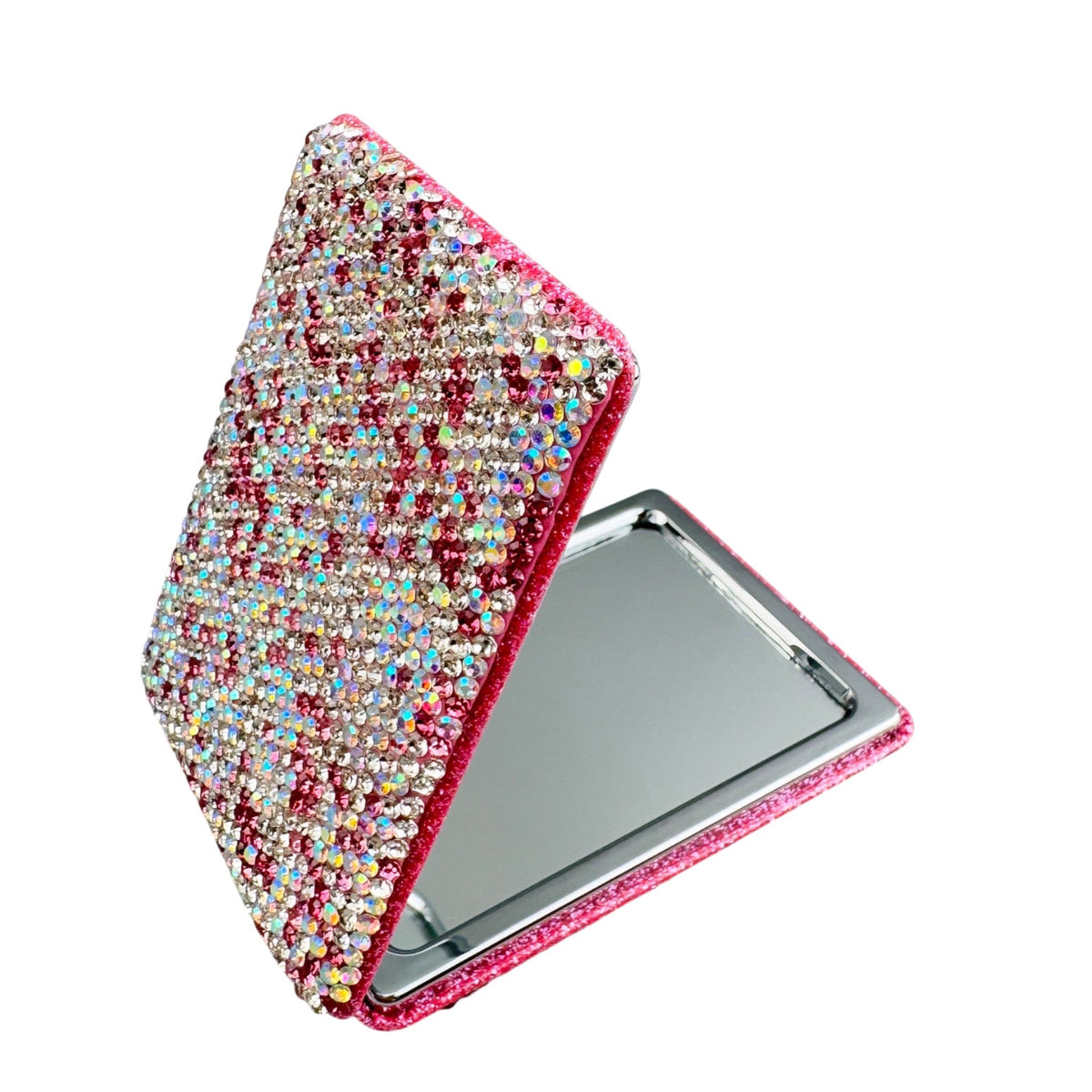 Ceramic Rhinestone Folding Makeup Mirror M0453 - view 6