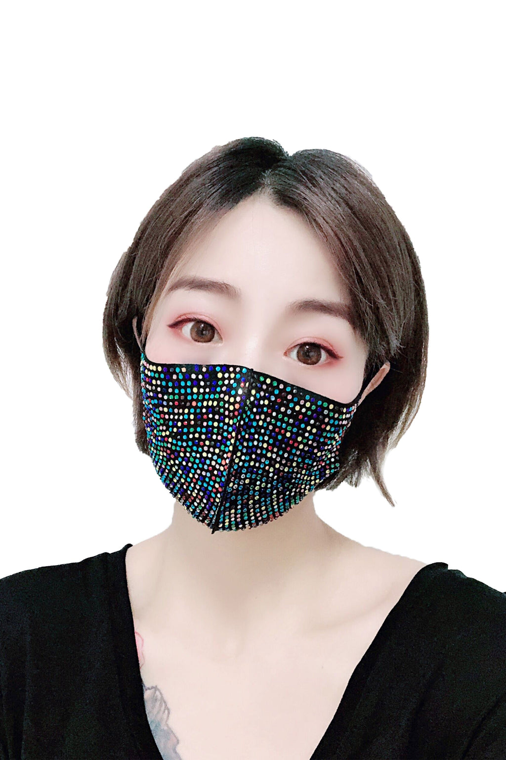 Rhinestone Mask MASK-15
