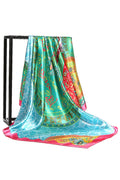 Pattern Printed Silk Scarf MIS0420