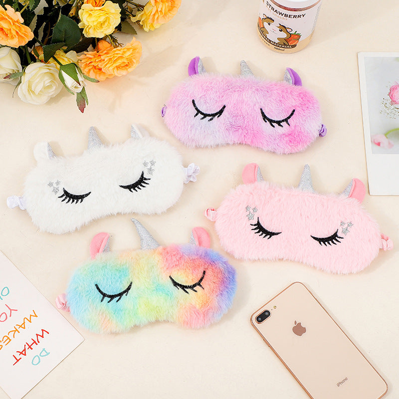 Unicorn Plush Eye Mask MIS0424
