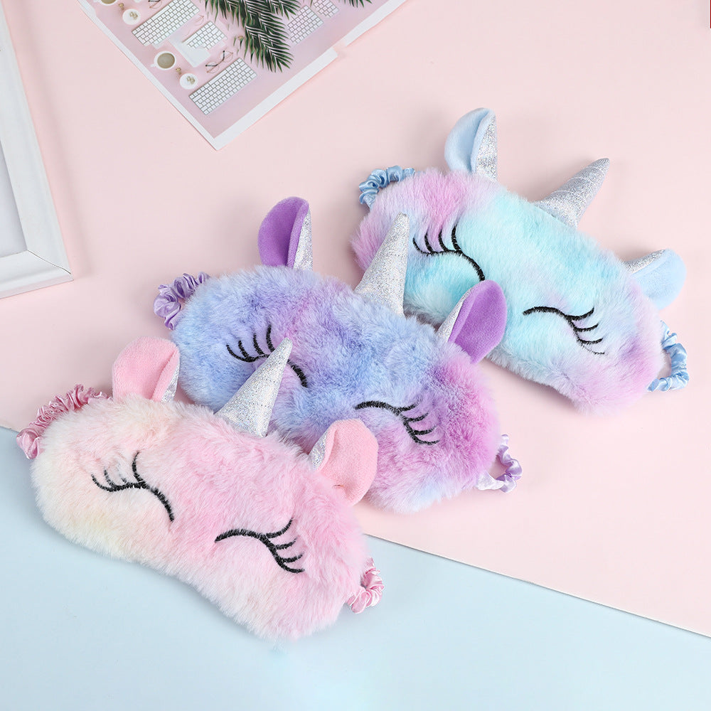Unicorn Plush Eye Mask MIS0424