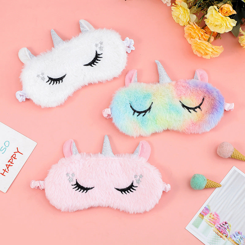 Unicorn Plush Eye Mask MIS0424