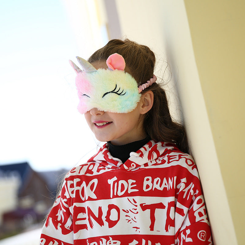 Unicorn Plush Eye Mask MIS0424