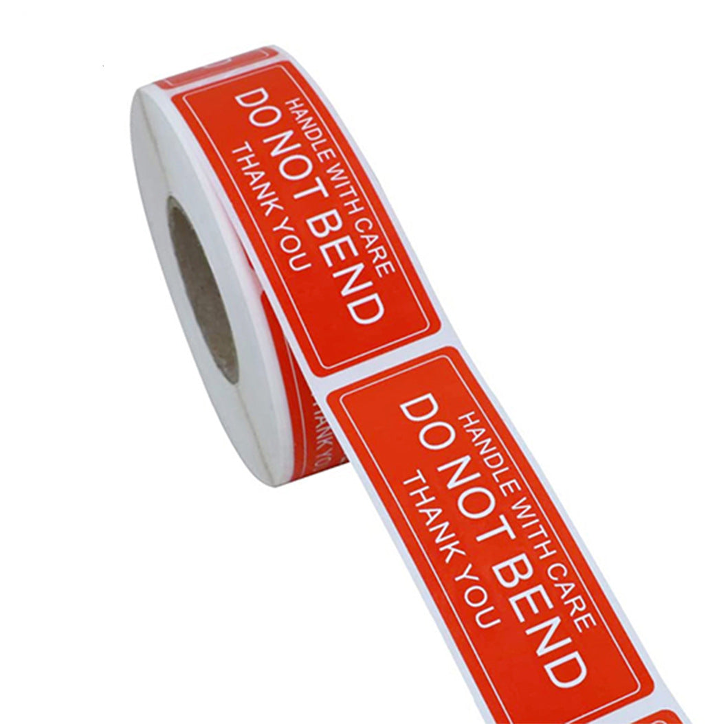 DO NOT BEND Label Stickers MIS0464