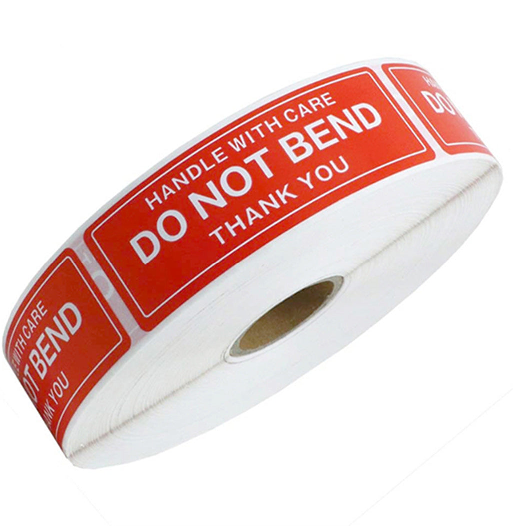 DO NOT BEND Label Stickers MIS0464