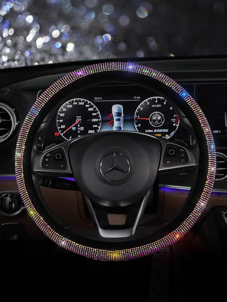 Car Accessories - Rhinestone Steering Wheel Cover MIS0535