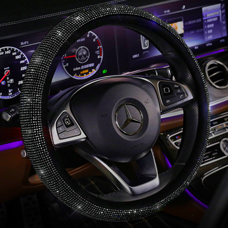 Car Accessories - Rhinestone Steering Wheel Cover MIS0535