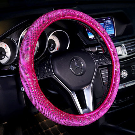 Car Accessories - Rhinestone Steering Wheel Cover MIS0535