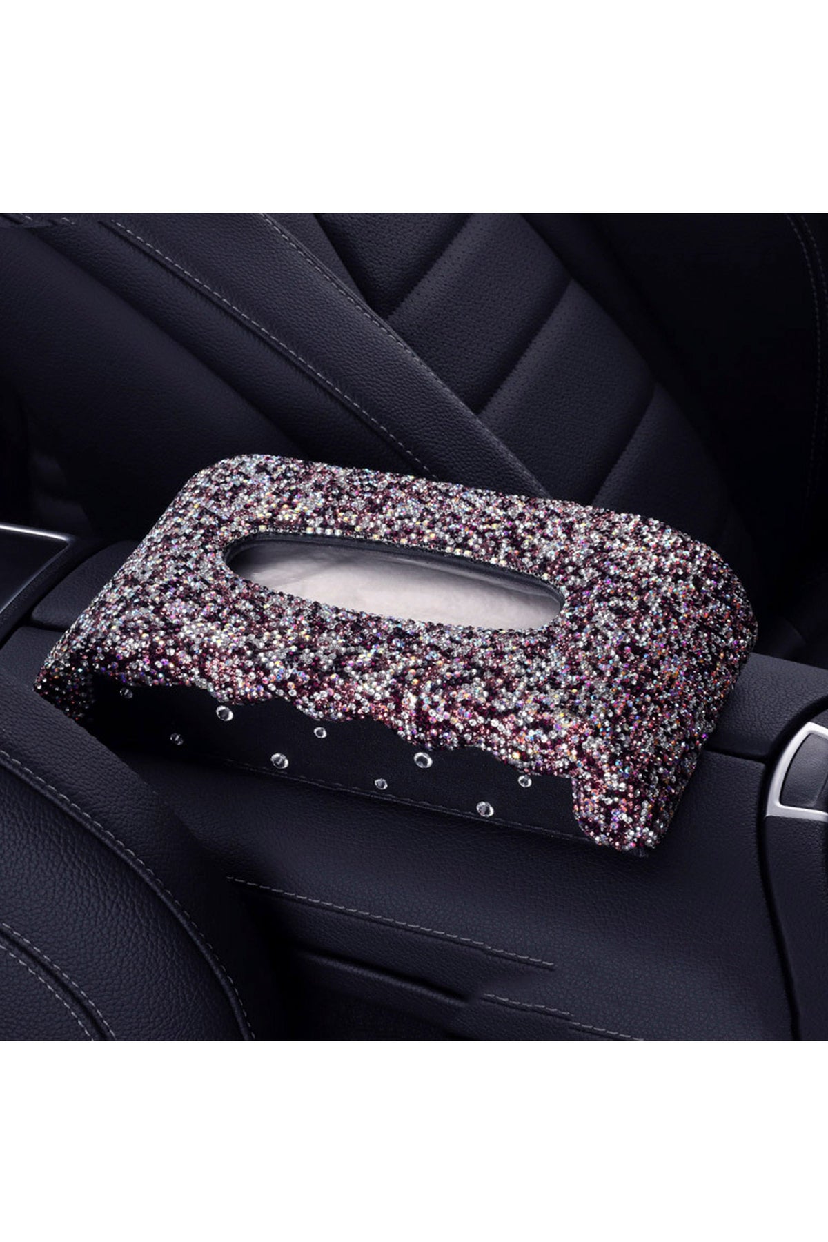 Rhinestone Tissue Box MIS0567